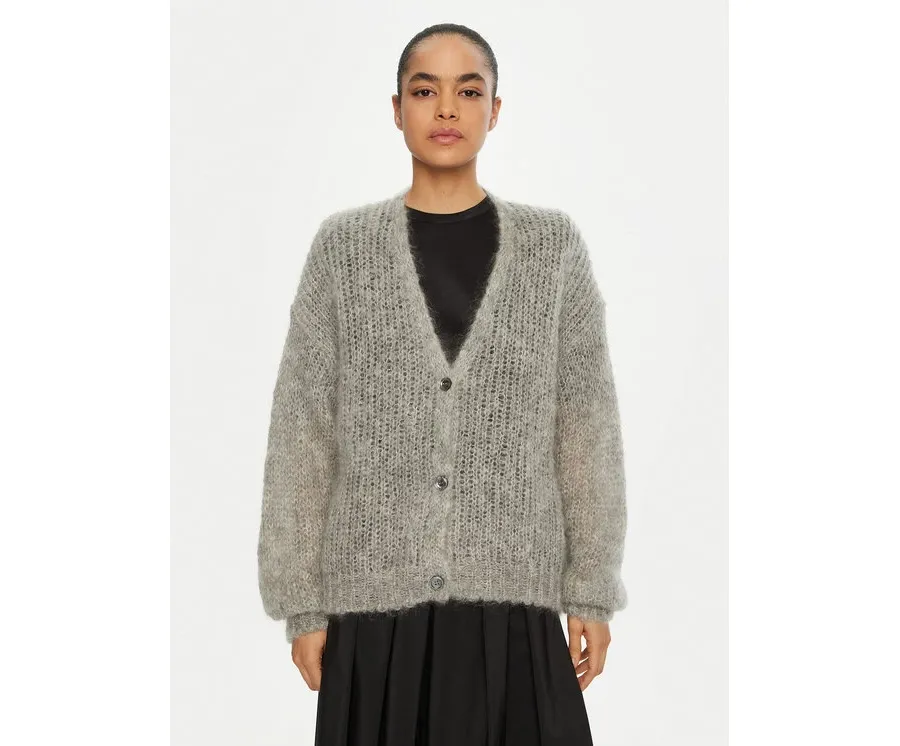 obrazek 1 Weekend Max Mara Kardigan Pontiac 2515341031 Szary Oversize