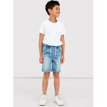 Zdjęcie NAME IT Szorty jeansowe 13197241 Niebieski Regular Fit