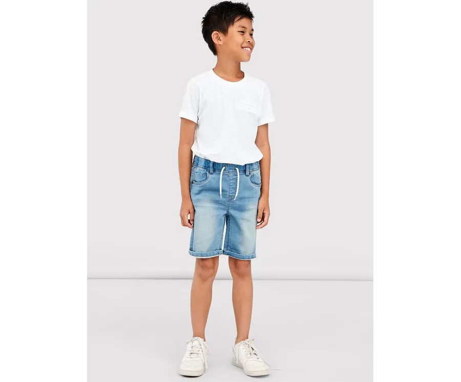 obrazek 1 NAME IT Szorty jeansowe 13197241 Niebieski Regular Fit