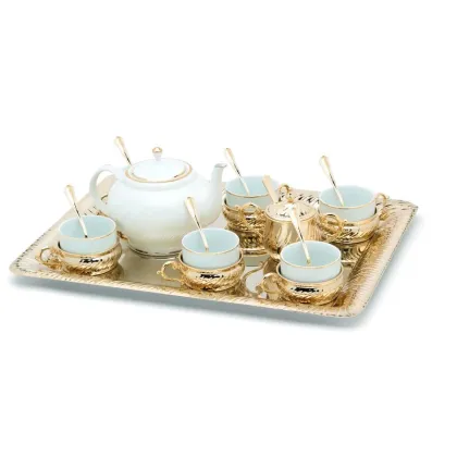 Picture Luxurious tea set for 6 people from an Italian manufacturer