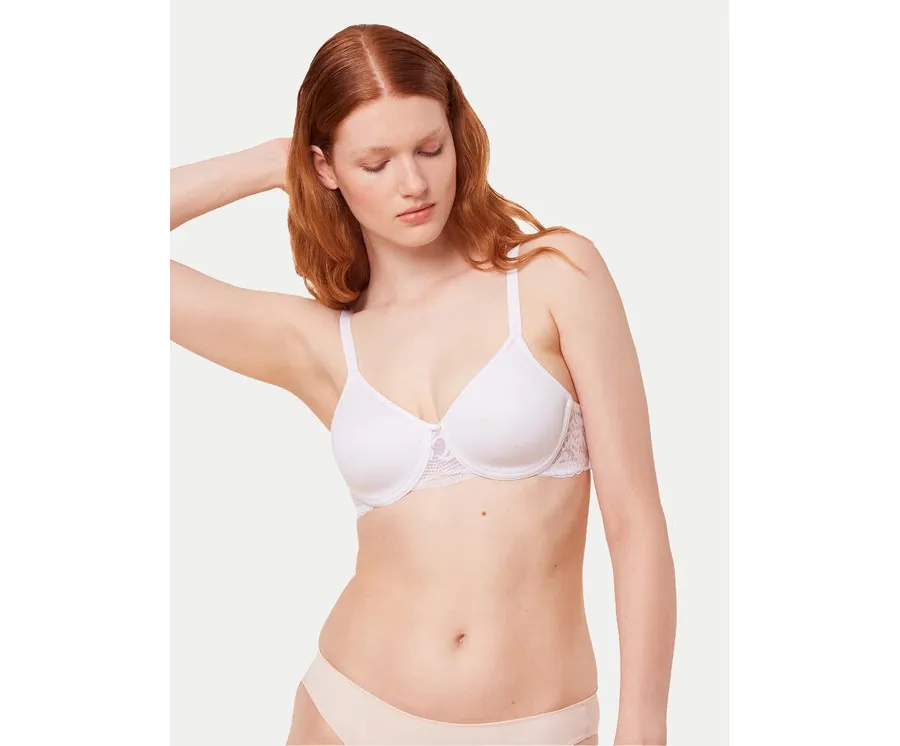 obrazek 1 Triumph Biustonosz z fiszbiną Modern Lace 10215960 Biały