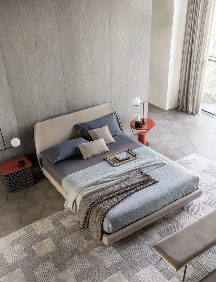 obrazek 1 Eleganckie łóżko do pięknej sypialni w stylu minimalistycznym