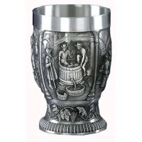 Picture Tin wine mug 150 ml