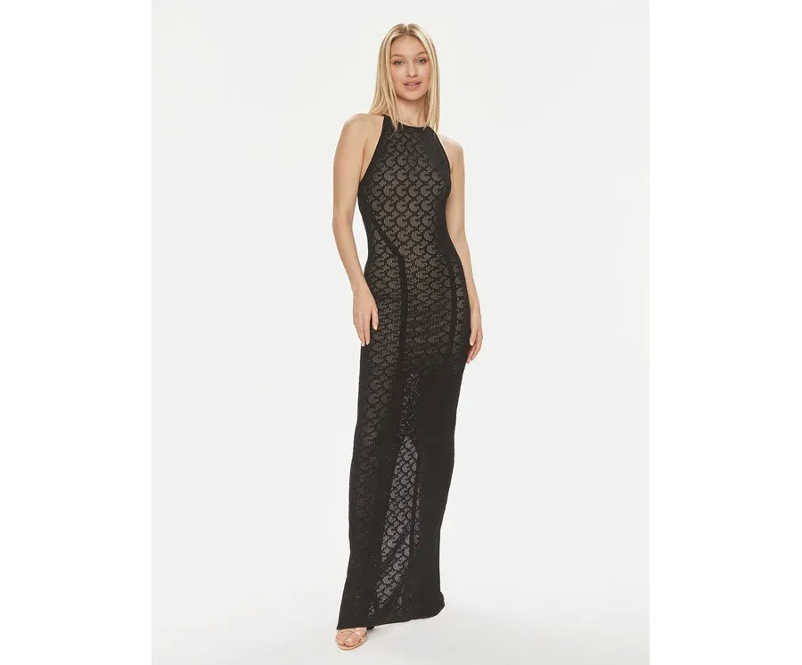 obrazek 1 Guess Sukienka wieczorowa Belle W4GK80 Z36O0 Czarny Slim Fit