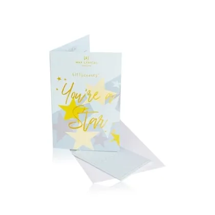 Zdjęcie Wax Lyrical Gift Scents You`re A Star Scented Cards Zapach do pomieszczeń 1 szt.