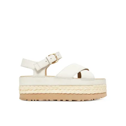 Zdjęcie Ugg Sandały W Aubrey Ankle Strap 1169650 Écru