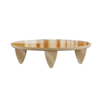 Picture A unique oval table in the art deco style for the living room