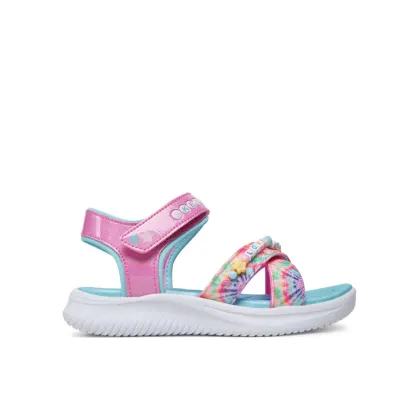 Zdjęcie Skechers Sandały Jumpsters Sandal-Tie Dye Bffs 303045L/PKMT Różowy