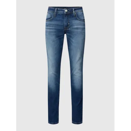Zdjęcie Jeansy o kroju tapered fit z 5 kieszeniami