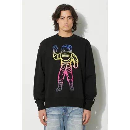 Zdjęcie Billionaire Boys Club bluza bawełniana Standing Astro Crewneck męska kolor czarny z nadrukiem B24228