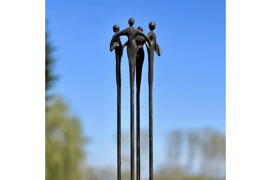 obrazek 1 Luksusowa rzeźba ogrodowa "Wspólna ciepła więź" - dekoracja każdego ogrodu