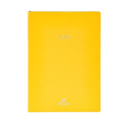 Picture A stylish notebook from an Italian manufacturer made of leather