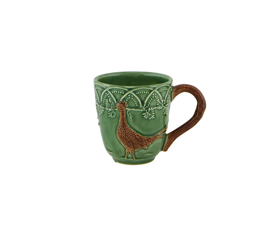 obrazek 1 Kubek ceramiczny z podobizną bażanta - Bordallo Pinheiro