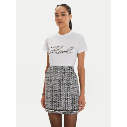 Zdjęcie KARL LAGERFELD Spódnica mini 246W1200 Kolorowy Regular Fit