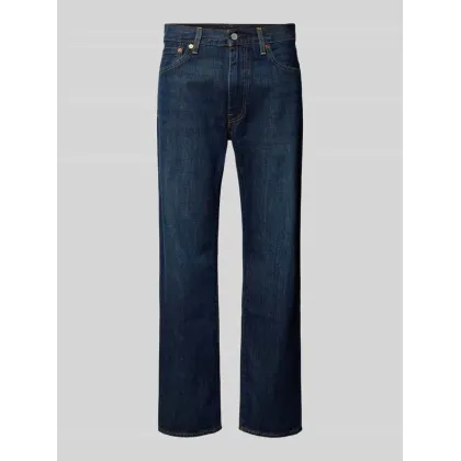Zdjęcie Jeansy o kroju relaxed straight fit z 5 kieszeniami model ‘555’