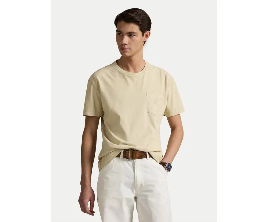 obrazek 1 Polo Ralph Lauren T-Shirt 710969628007 Beżowy Custom Slim Fit