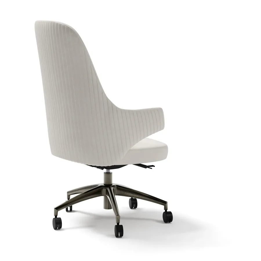 obrazek 3 Luksusowe obrotowe krzesło biurowe w stylu modernistycznym do gabinetu lub biura - prosto z Włoch