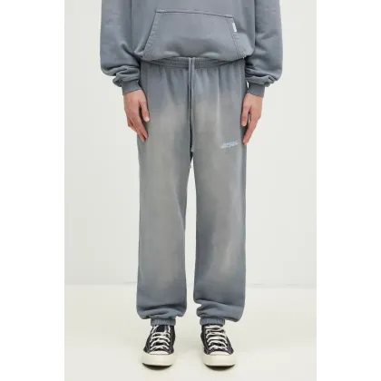 Zdjęcie Represent spodnie dresowe bawełniane Patron Of The Club Sweatpant kolor szary wzorzyste MLM4278.46