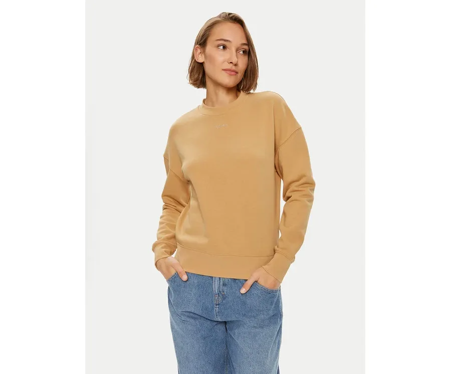 obrazek 1 Calvin Klein Bluza Nano Logo K20K207213 Beżowy Relaxed Fit