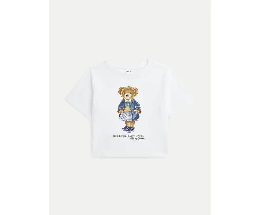 obrazek 1 Polo Ralph Lauren T-Shirt 313965155001 Biały Boxy Fit