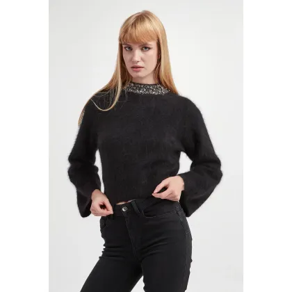 Zdjęcie Sweter damski z angory LIU JO Liu Jo