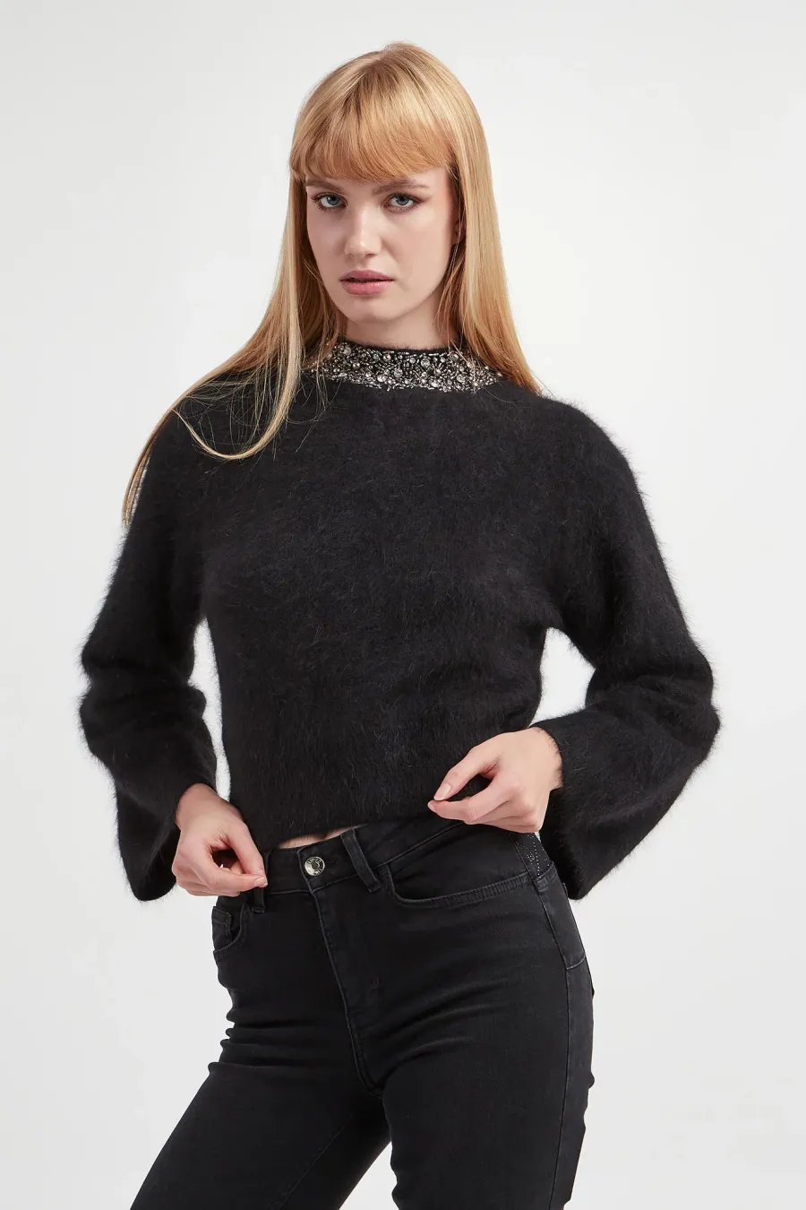 obrazek 1 Sweter damski z angory LIU JO Liu Jo