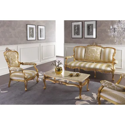 Zdjęcie Ekskluzywny włoski stolik kawowy w stylu antycznym – Morello Gianpaolo