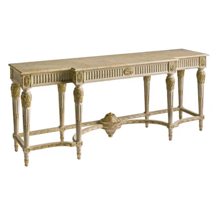 Picture Neoclassical console carved by hand