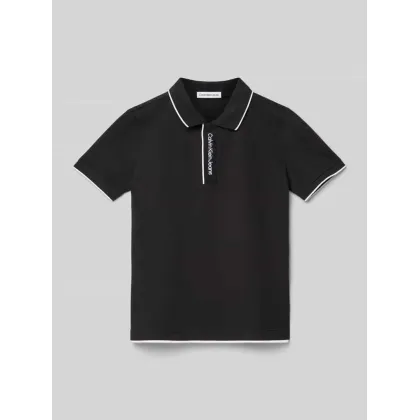 Zdjęcie Koszulka polo z wyhaftowanym logo model ‘INTARSIA’