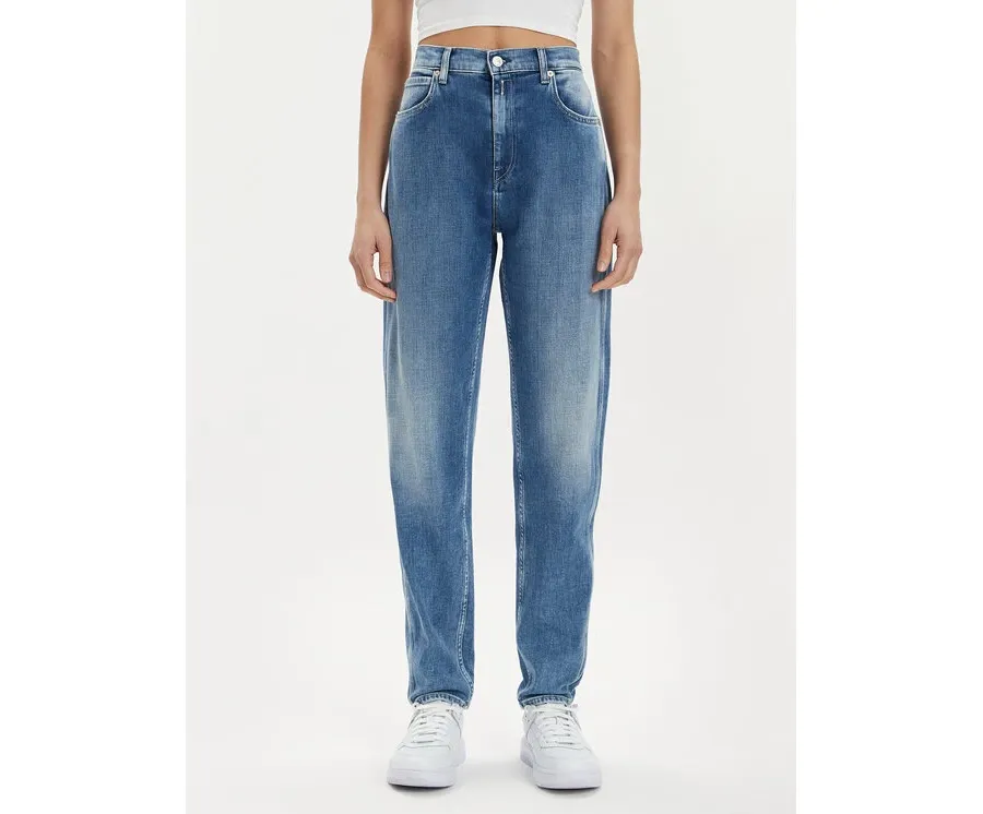 obrazek 1 Replay Jeansy WB471.000.581 Niebieski Balloon Fit REPLAY