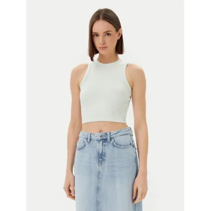 Zdjęcie Guess Top V3GP19 K8RT2 Écru Slim Fit