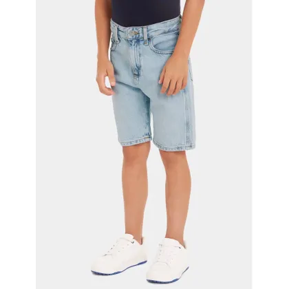 Zdjęcie Calvin Klein Jeans Szorty jeansowe IB0IB02005 Niebieski Relaxed Fit