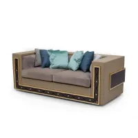 Zdjęcie Klasyczna włoska prestiżowa sofa do salonu - Bianchini