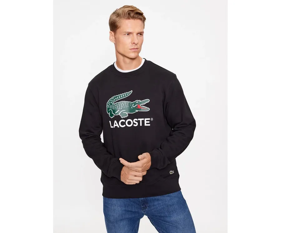 obrazek 1 Lacoste Bluza SH1281 Czarny Classic Fit