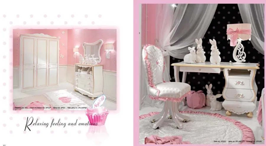 picture 1 Exclusive furniture set for girls - Ebanisteria Bacci