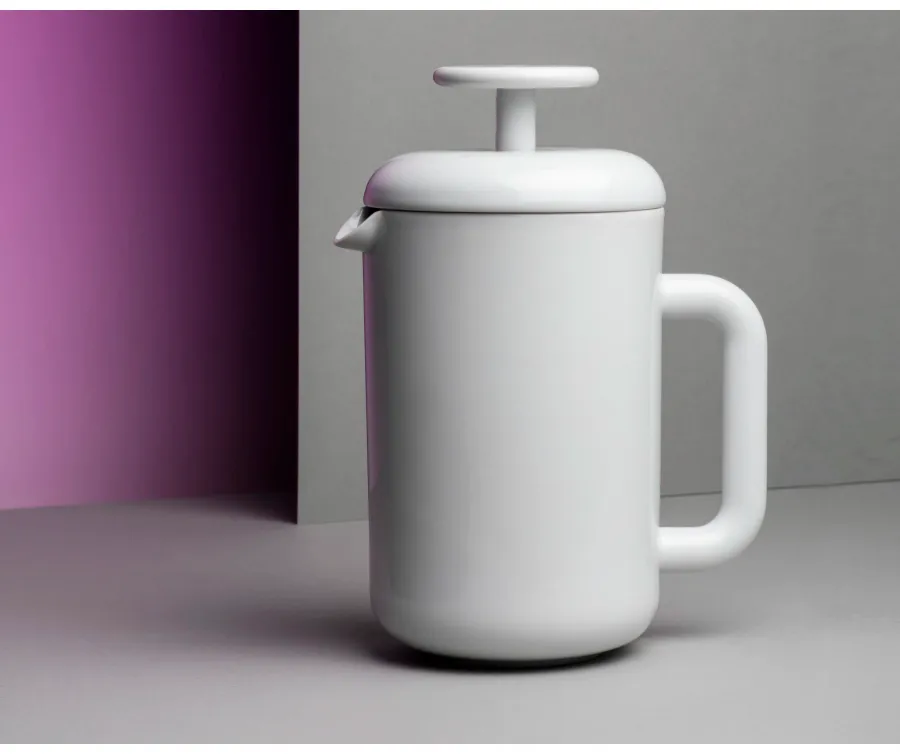 obrazek 2 Elegancki duży czajniczek z porcelany o nowoczesnym designie - Leander