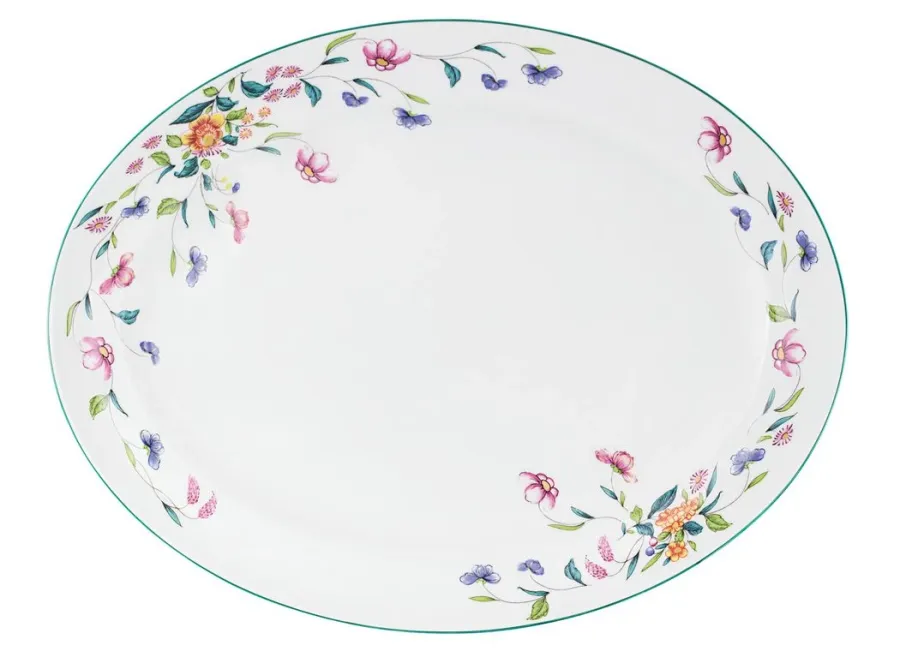 obrazek 1 Zdobiony półmisek porcelanowy Florence do jadalni