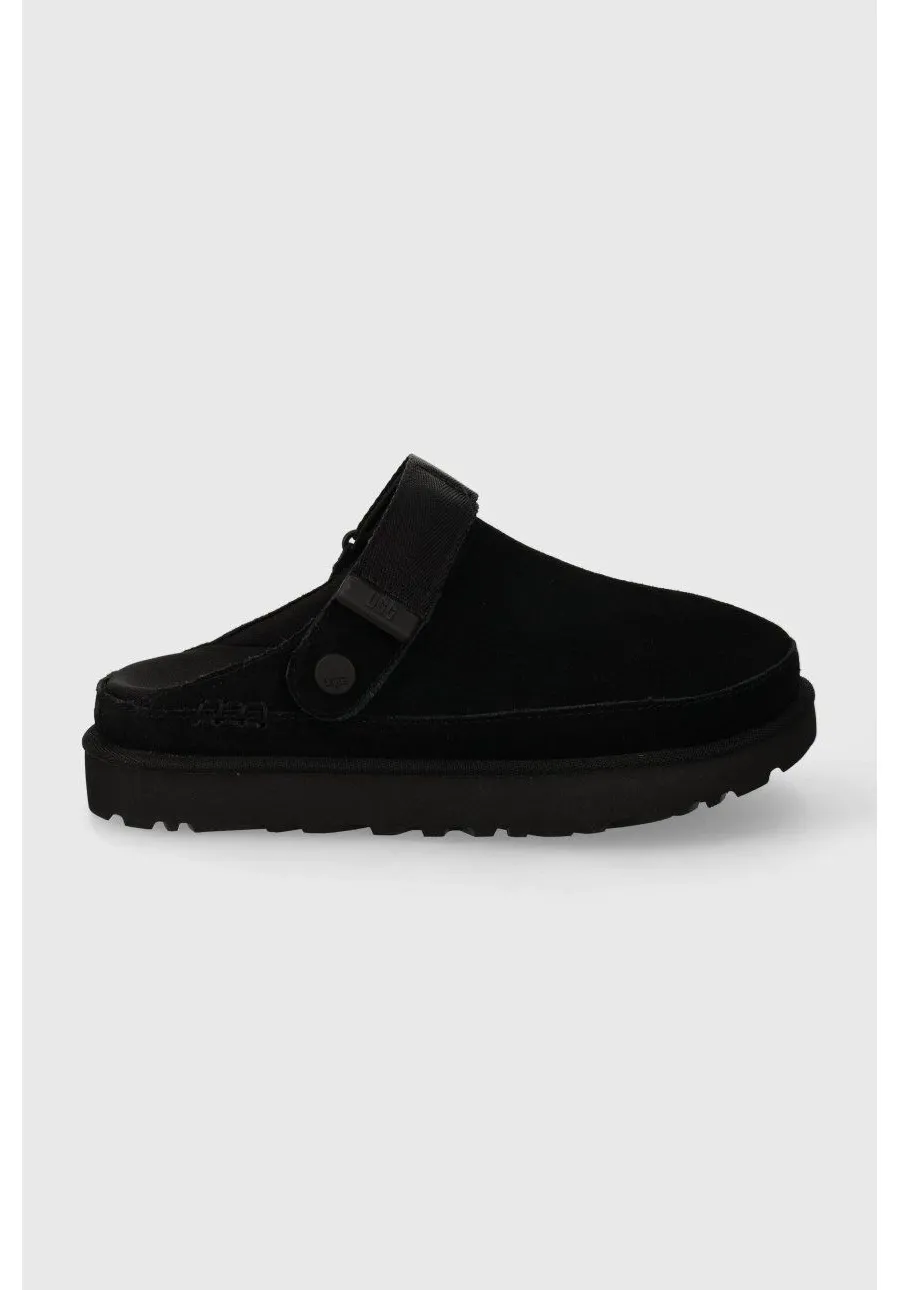 obrazek 1 UGG kapcie zamszowe Goldenstar Clog kolor czarny 1138252
