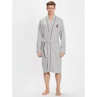 Zdjęcie Tommy Hilfiger Szlafrok UM0UM02840 Szary Regular Fit