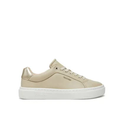 Zdjęcie Calvin Klein Sneakersy Cupsole Lace Up W/Ml HW0HW02288 Écru