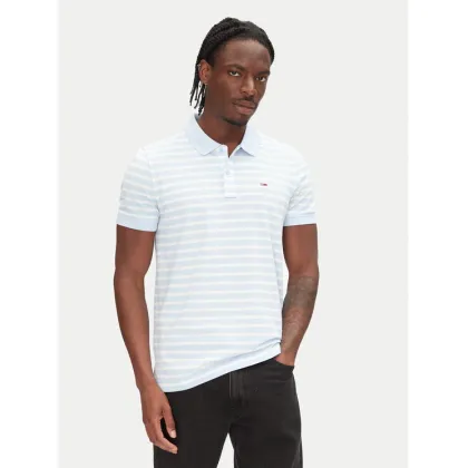 Zdjęcie Tommy Jeans Polo DM0DM20676 Błękitny Slim Fit