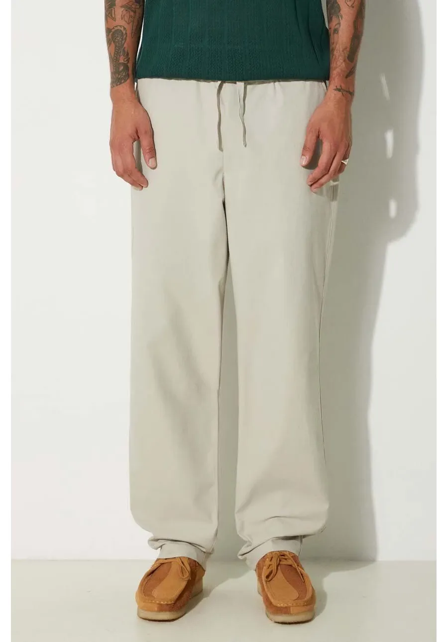 obrazek 1 Norse Projects spodnie Ezra Solotex męskie kolor beżowy proste N25.0383.0216-0216