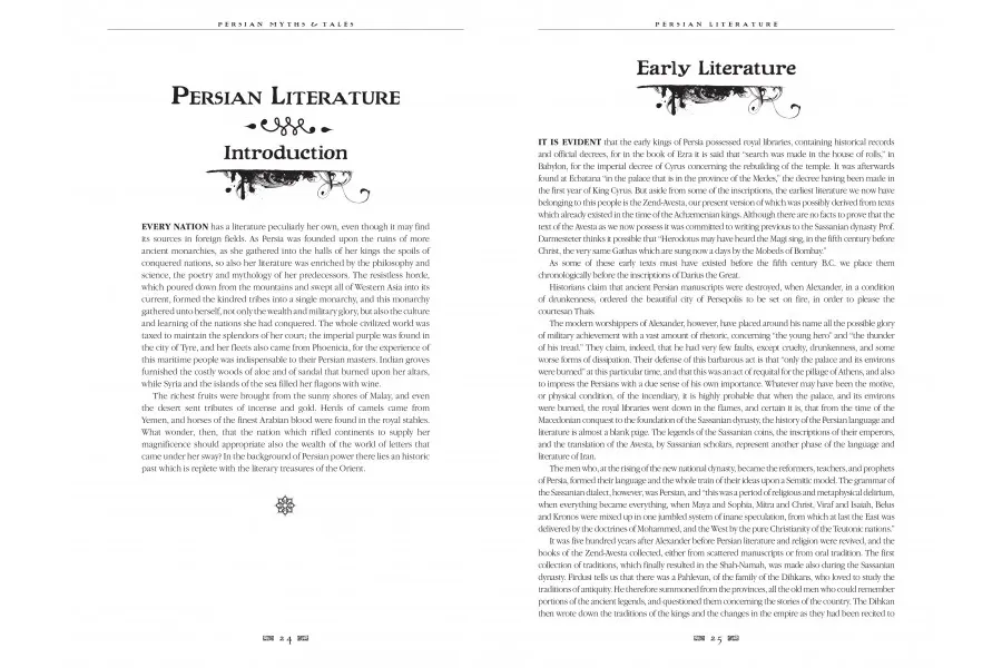 obrazek 5 Książka Perskie mity i opowieści - Flame Tree Publishing