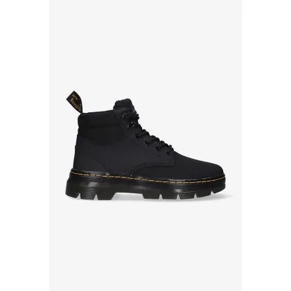Zdjęcie Dr. Martens botki Rakim kolor czarny na płaskim obcasie 27109001