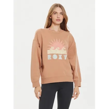 Zdjęcie Roxy Bluza Line Up ERJFT04874 Beżowy Relaxed Fit