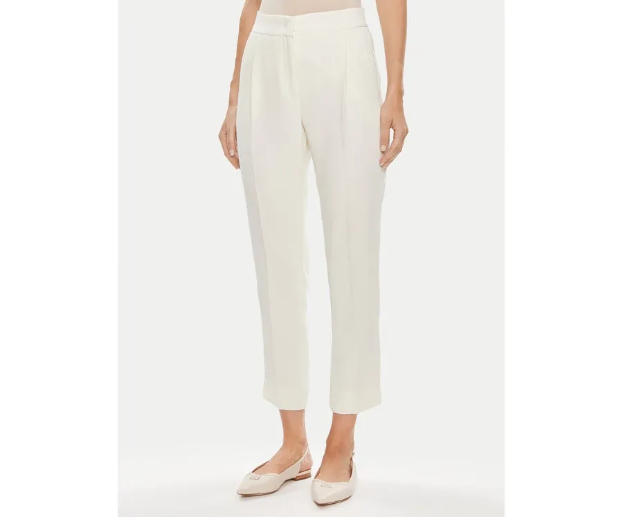 obrazek 1 Marella Spodnie materiałowe Izabel 31310511200 Écru Regular Fit