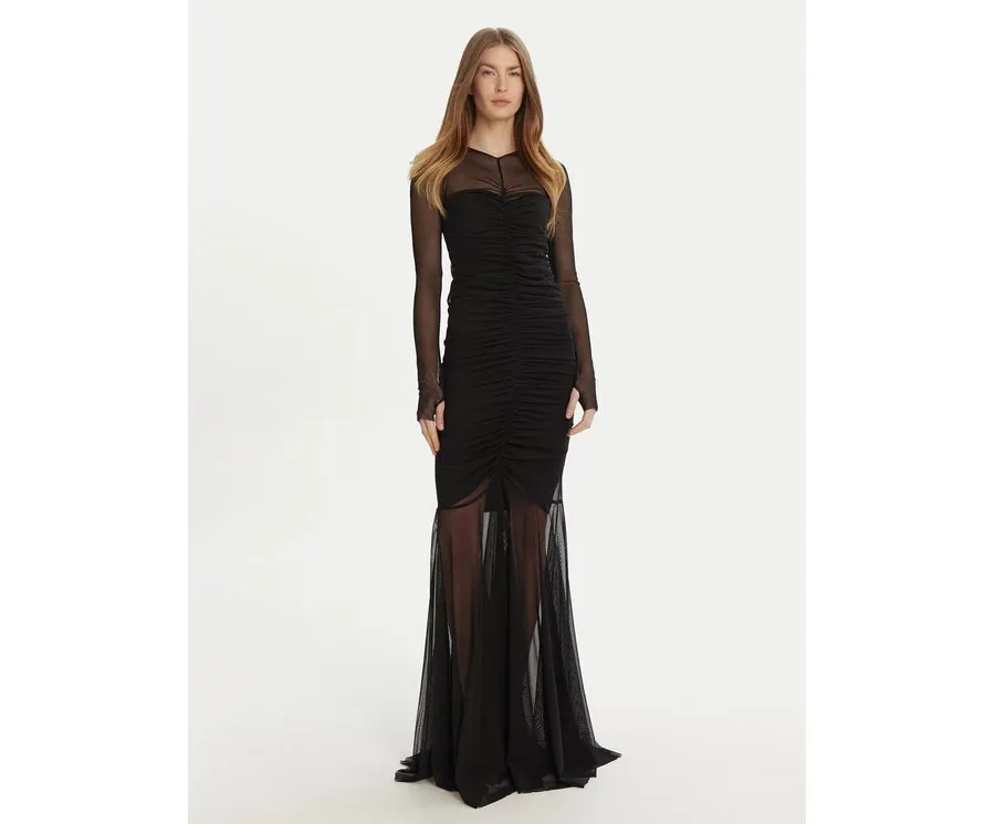 obrazek 1 NORMA KAMALI Sukienka wieczorowa ST324PPMG08001 Czarny Slim Fit