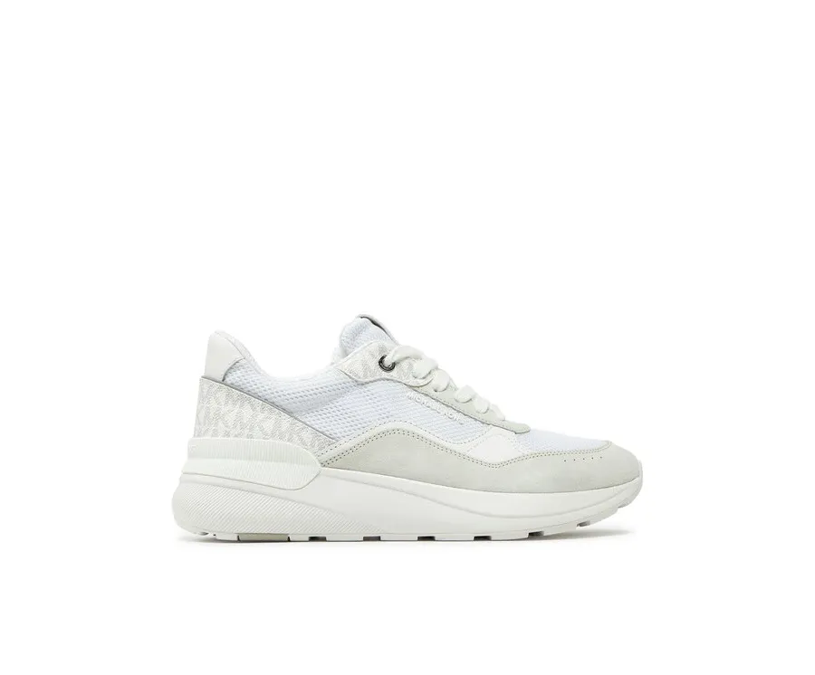 obrazek 1 MICHAEL Michael Kors Sneakersy Trevor Mixed-Media Trainer 42F4TRFS7D Biały