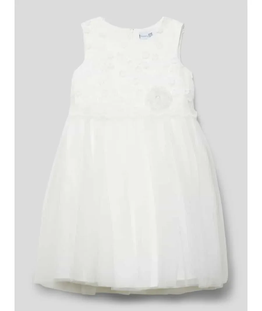 obrazek 1 Sukienka z tiulu z kwiatowymi aplikacjami