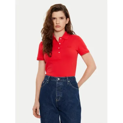 Zdjęcie Lacoste Polo PF5462 Czerwony Slim Fit
